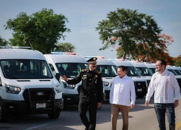 Renacimiento Maya fortalece seguridad municipal con nuevas unidades para proteger Yucatán