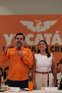 Jorge Álvarez Máynez tomó protesta a Vida Gómez Herrera como coordinadora de la Comisión Operativa Estatal de Movimiento Ciudadano en Yucatán, reafirmando el respaldo al nuevo liderazgo rumbo al fortalecimiento del partido en la entidad.