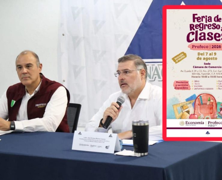 ¡No lo dejes pasar! CANACO Mérida anuncia descuentos que ayudarán a las familias en el regreso a clases 2026