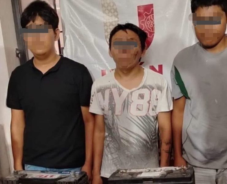 ¡Alerta! Policía y ciudadanos de Umán frustra presunto robo a vehículos de carga