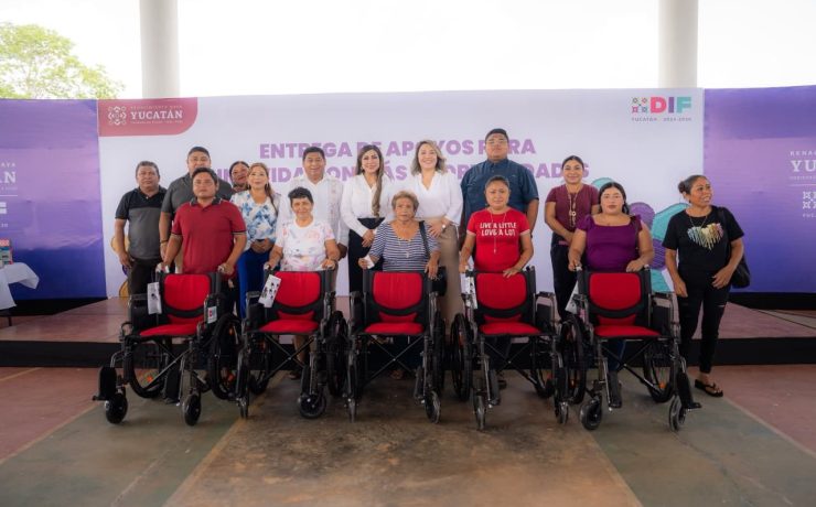 ¡Un apoyo que cambia vidas! DIF Yucatán fortalece la autonomía de personas con discapacidad