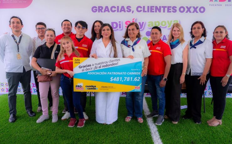 ¡Un gesto que cambia vidas! Casa Otoch recibe histórico donativo del programa de redondeo de Oxxo