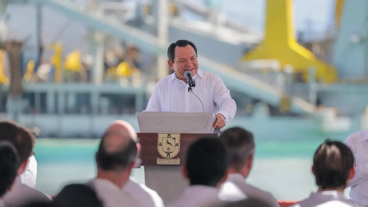 Avances en la ampliación y modernización del Puerto de Altura proyecto estratégico para Yucatán
