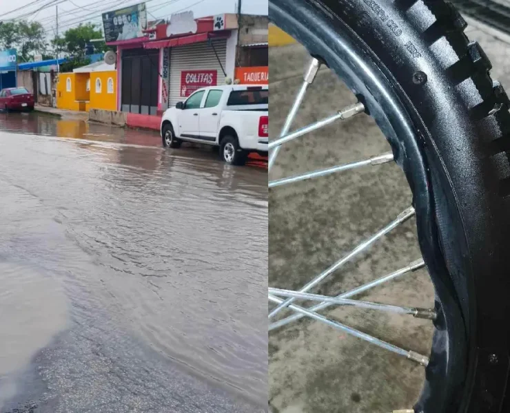 Baches hacen estragos tras fuertes lluvias y ponen en riesgo al ciudadano