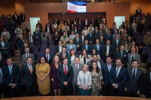 Joaquín Díaz Mena presentó ante líderes industriales las ventajas competitivas de Yucatán para atraer inversión y generar empleos mejor remunerados.