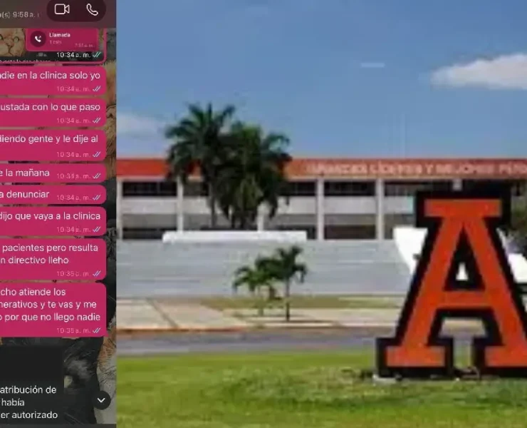 Estudiante de medicina de la Anáhuac dice correr riesgo durante su pasantía