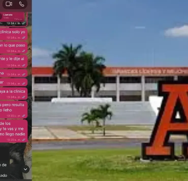 Estudiante de medicina de la Anáhuac dice correr riesgo durante su pasantía