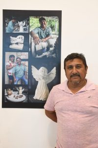El talento artesanal de Dzityá queda plasmado en cada imagen de la exposición “Piedra, Madera y Memoria”, donde se reconoce el esfuerzo de generaciones dedicadas a trabajar la piedra y la madera.