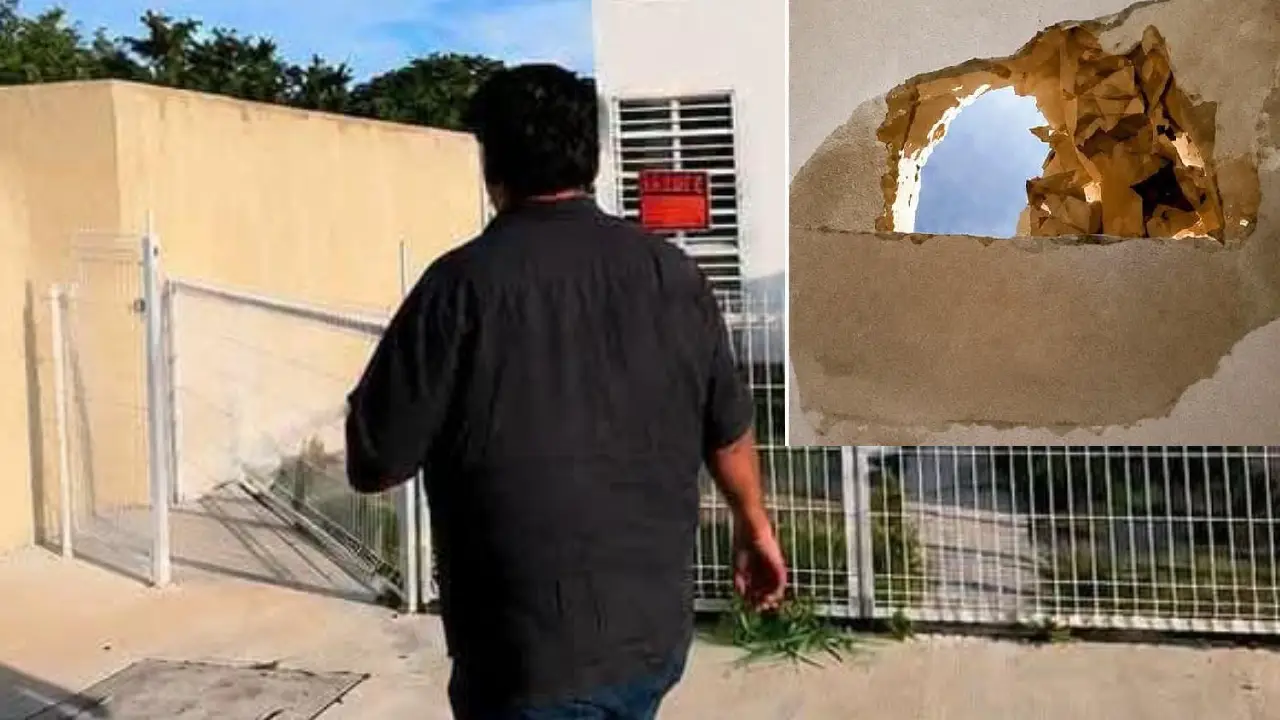 Paredes rellenas de papel sorprenden en Ciudad Caucel