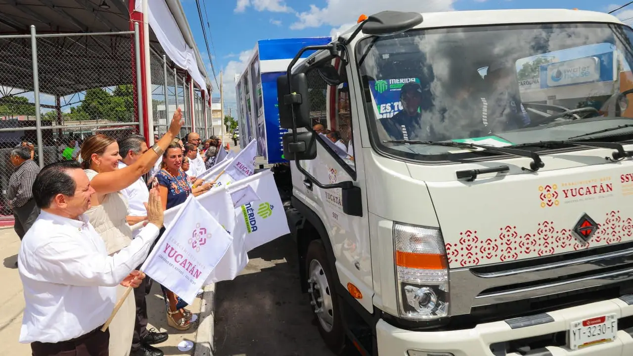 Puntos Mérida Limpia se fortalece con más capacidad operativa