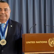 Reconocen en la ONU a Héctor Navarrete Muñoz por 15 años de trabajo y liderazgo internacional