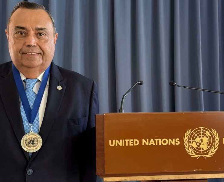 Reconocen en la ONU a Héctor Navarrete Muñoz por 15 años de trabajo y liderazgo internacional