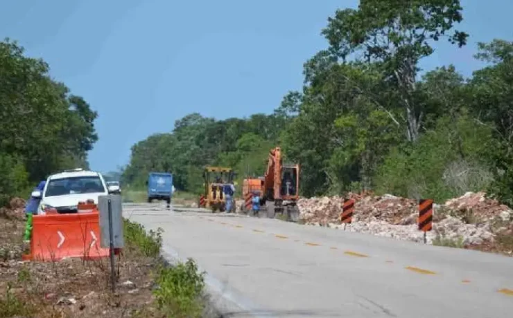 Rehabilitan la carretera Mérida-Celestún para mejorar la movilidad