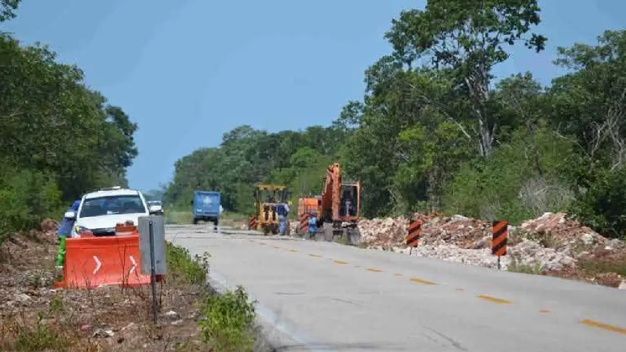 Rehabilitan la carretera Mérida-Celestún para mejorar la movilidad