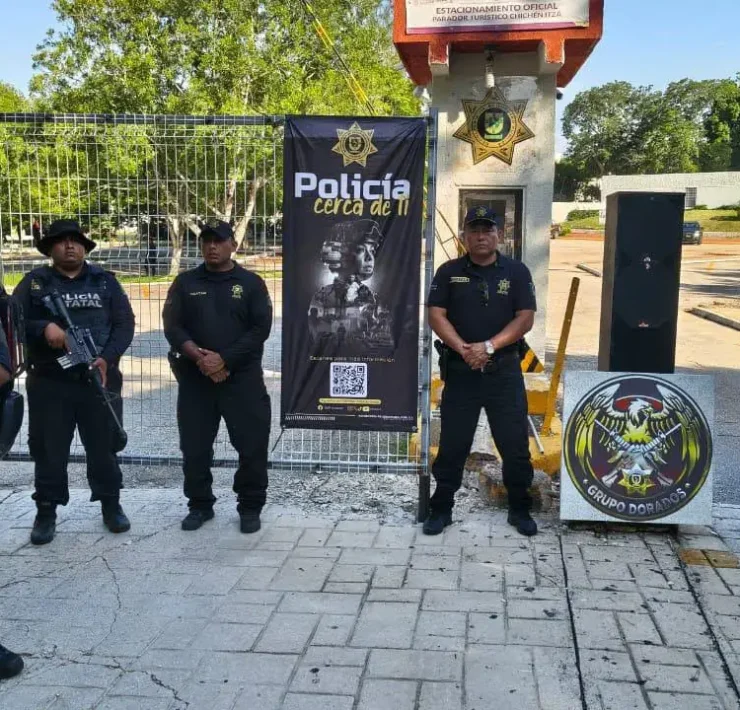 SSP habilita base policial en Chichén Itzá