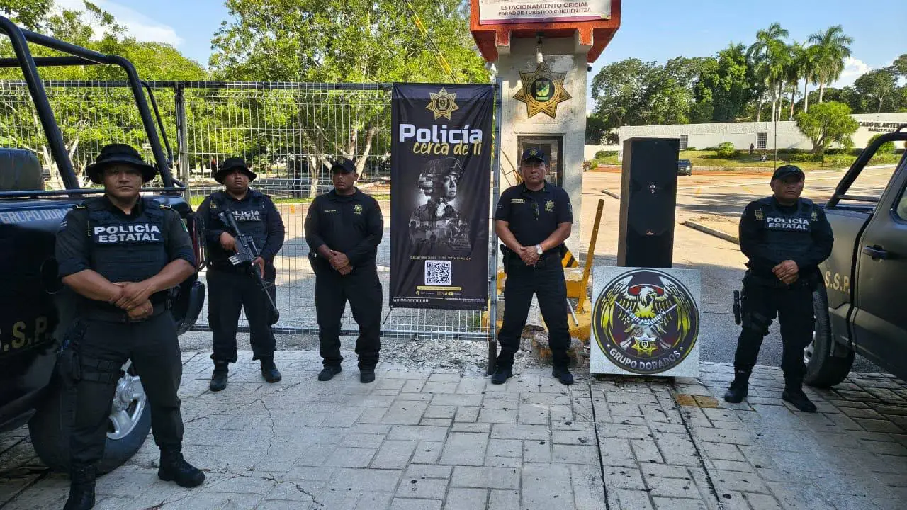 SSP habilita base policial en Chichén Itzá