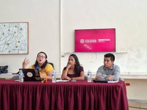 La académica de la Universidad Veracruzana presentó la ponencia “Aportes pedagógicos del proyecto de enseñanza objetiva en Veracruz”, destacando la evolución de los métodos educativos durante el siglo XIX.