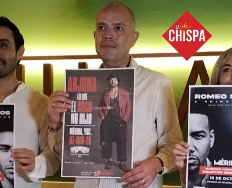 ¡Mérida se prepara para dos noches inolvidables con grandes estrellas! Conciertos internacionales en octubre y noviembre