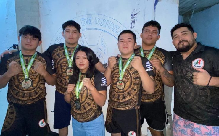 ¡Triunfo! Jóvenes dzidzantunenses conquistan medallas en Campeonato Nacional MMA en Veracruz