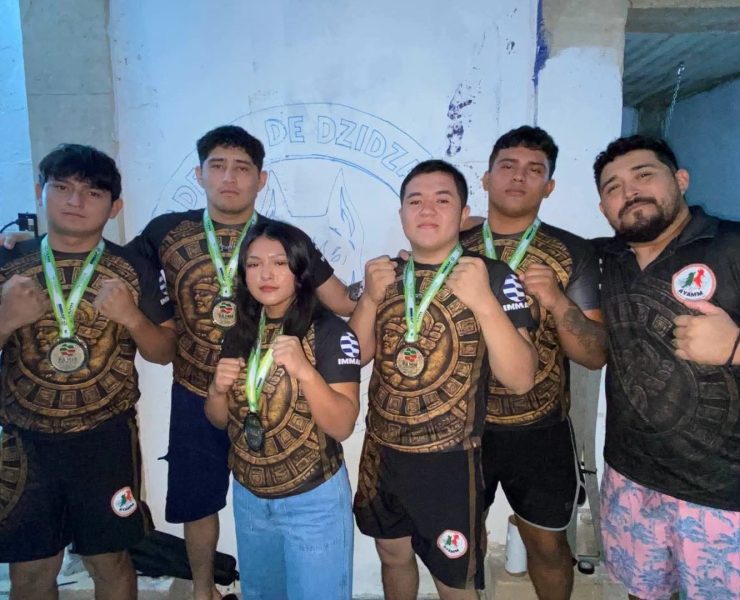 ¡Triunfo! Jóvenes dzidzantunenses conquistan medallas en Campeonato Nacional MMA en Veracruz