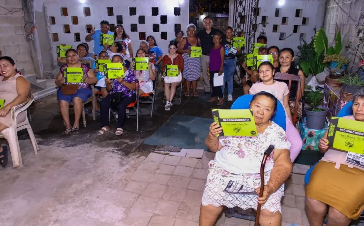 300 reuniones vecinales en Mérida fortalecen el acercamiento ciudadano