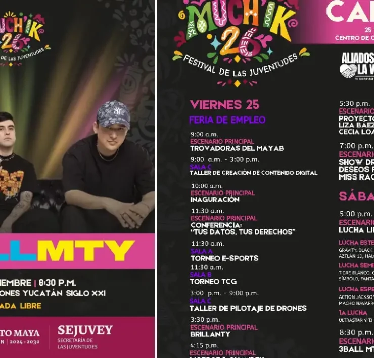 3BALLMTY llegará al Much’Ik 2026 y pondrá a bailar a las juventudes