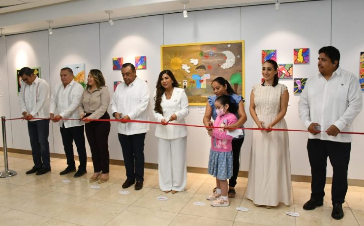 Arte inclusivo: Aeropuerto de Mérida abre espacio al talento de jóvenes autistas