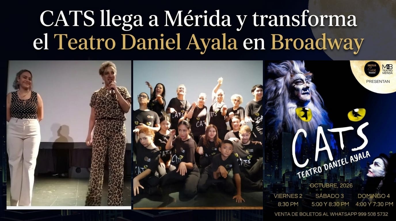 “CATS” llega al Teatro Daniel Ayala con una espectacular producción al estilo Broadway