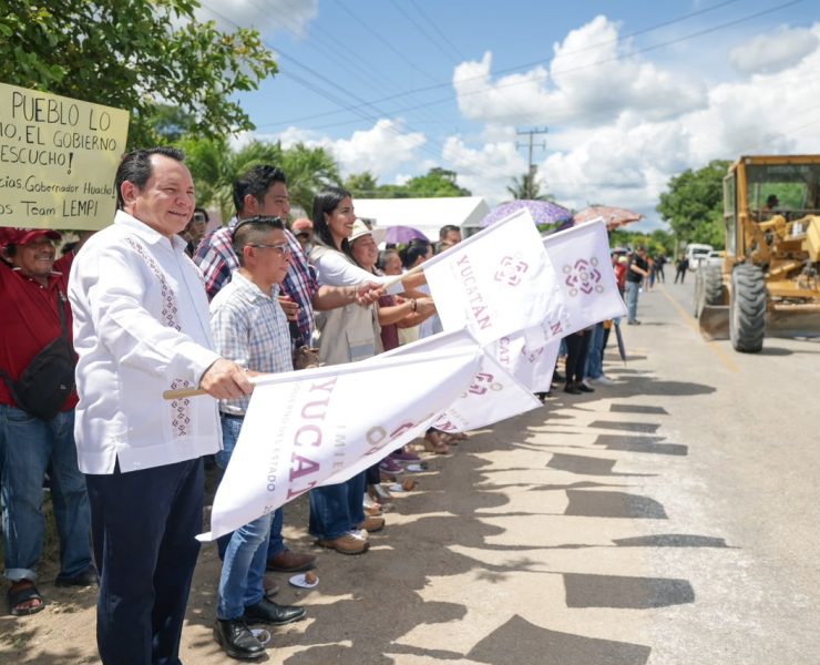 Carretera Sahcabá-Huhí recibirá más de 22 mdp para beneficiar habitantes 