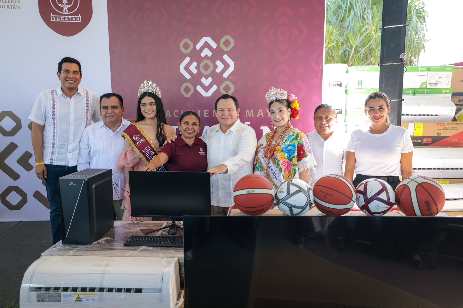 Cobay mejora sus 72 planteles con inversión educativa histórica