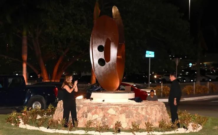 El arte llegó a las calles de Mérida con “Ik Balam”, el Jaguar del Viento