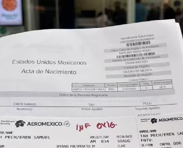 Grave omisión de Aeroméxico bebé termina hospitalizado tras emergencia