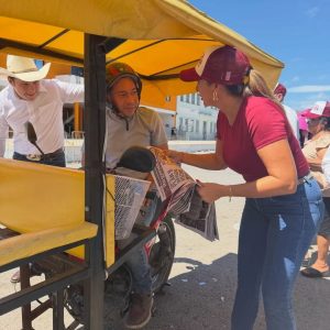 Jessica Saidén Quiroz destacó la importancia de mantener una cercanía ciudadana y fortalecer el diálogo con las familias de Kanasín.