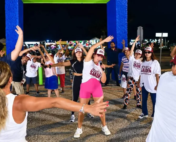 Jessica Saiden impulsa actividad física para construir entornos más seguros