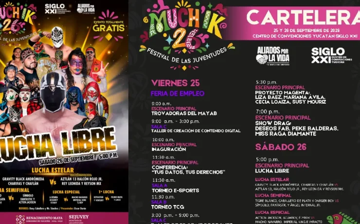 La Lucha libre llega al Much’Ik 2026 con una gran cartelera