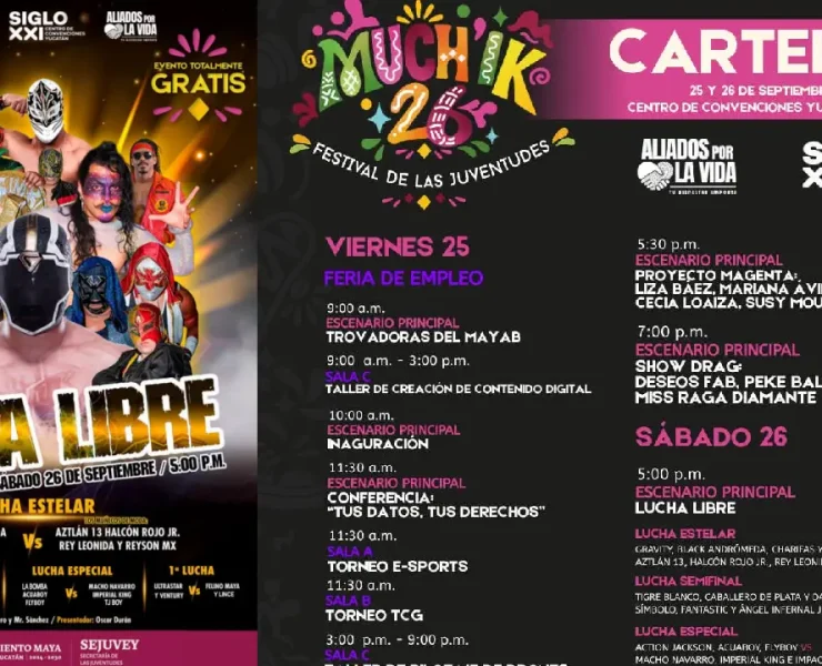 La Lucha libre llega al Much’Ik 2026 con una gran cartelera