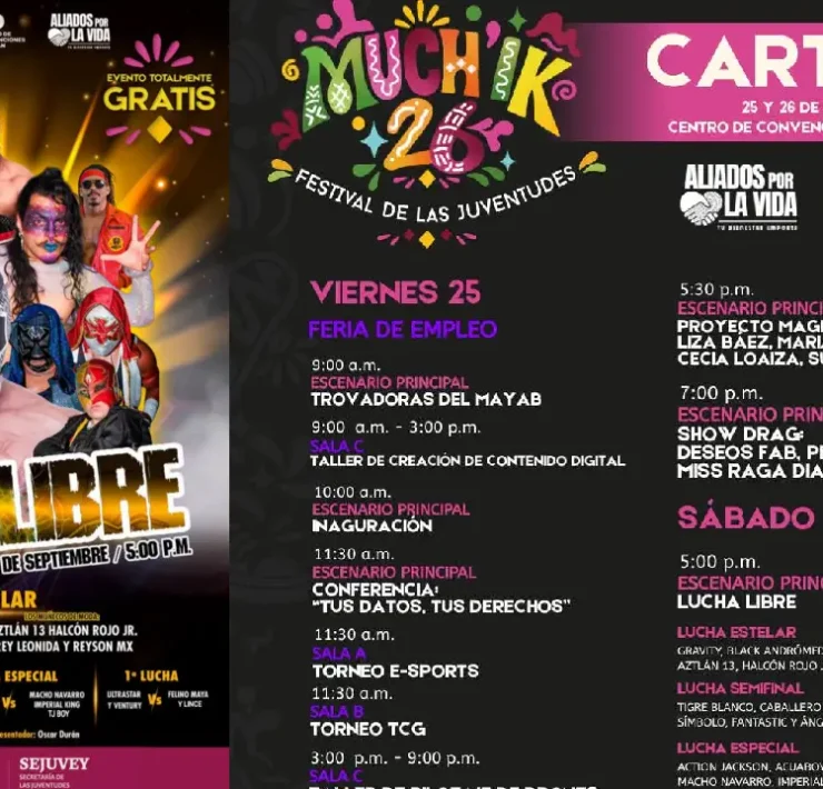 La Lucha libre llega al Much’Ik 2026 con una gran cartelera