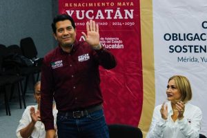 Óscar Brito sostuvo encuentro con Joaquín Díaz Mena para dar seguimiento a temas de la agenda pública y la transformación de Yucatán.