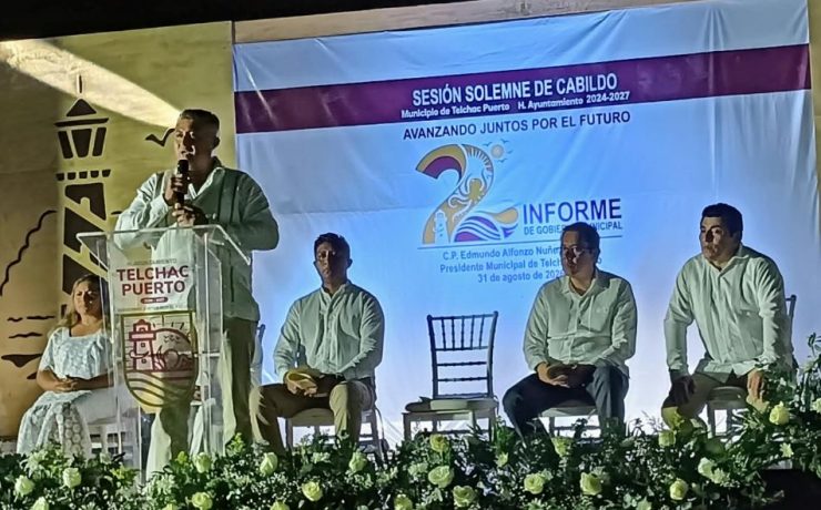 Telchac Puerto avanza con transparencia y apoyo directo a sus familias en el Segundo Informe de Gobierno