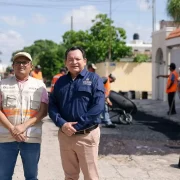 Vialidades más seguras en Yucalpetén con 143 calles intervenidas