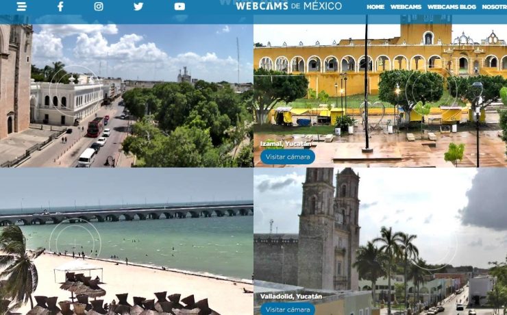 Yucatán suma cuatro destinos a Webcams de México en tiempo real: ¡Míralos!