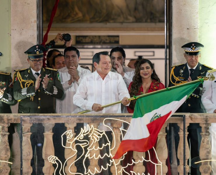 ¡Emoción y orgullo! Así se vivió el Grito de Independencia en Mérida