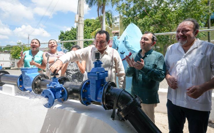 ¡Más de 20 mil habitantes ya tienen agua potable nueva y confiable!