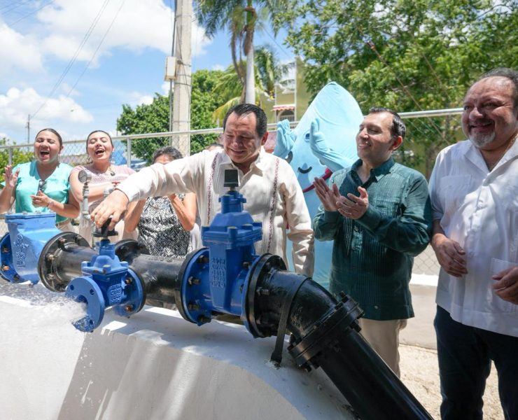 ¡Más de 20 mil habitantes ya tienen agua potable nueva y confiable!