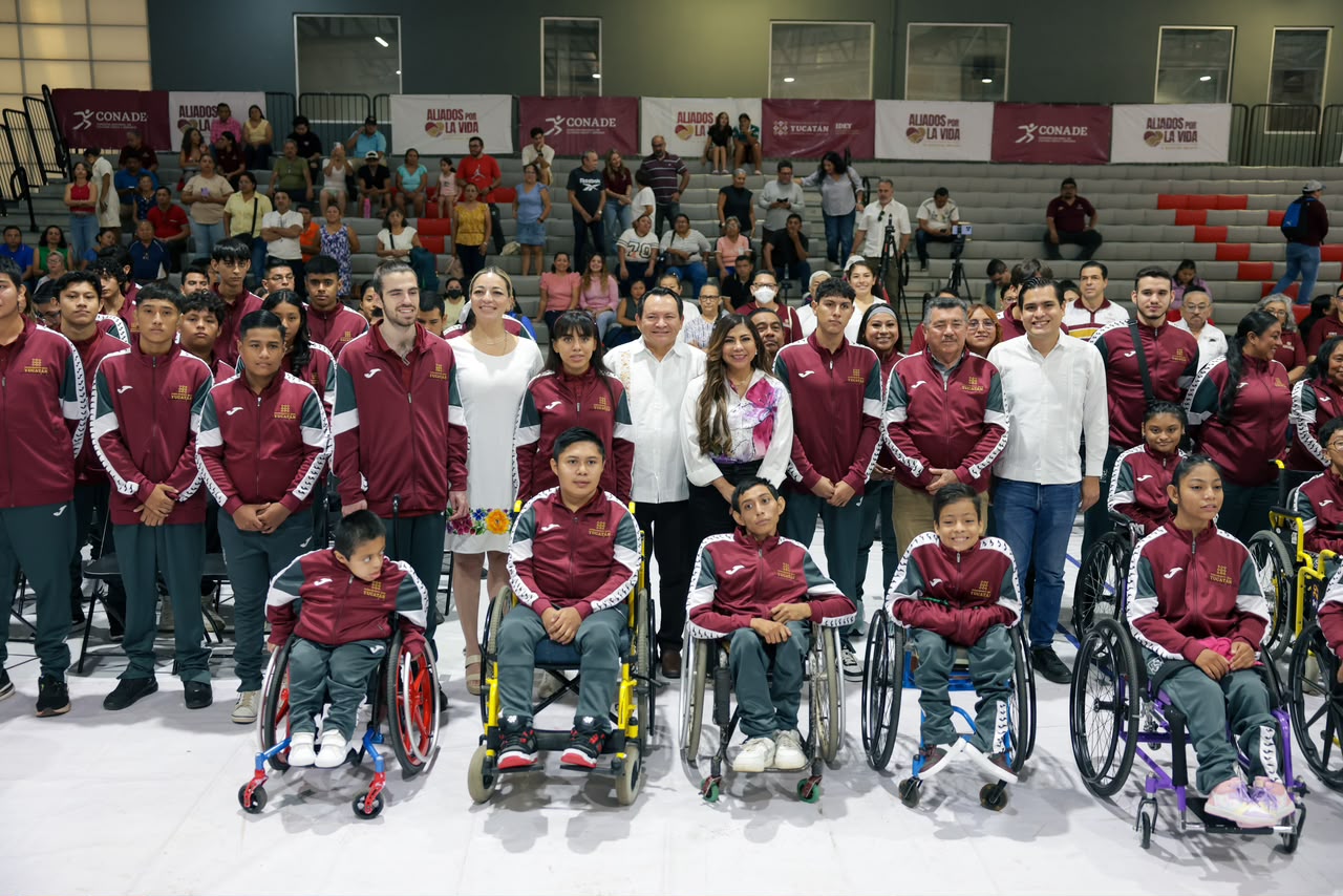 ¡Yucatán va con todo! 76 atletas rumbo a Guadalajara rumbo a la Paralimpiada Nacional