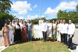 Representantes de la Liga de Acción Social y de organismos internacionales participaron en la inauguración de la Avenida Organización de las Naciones Unidas, iniciativa que promueve los valores de paz, solidaridad y desarrollo sostenible en Mérida.