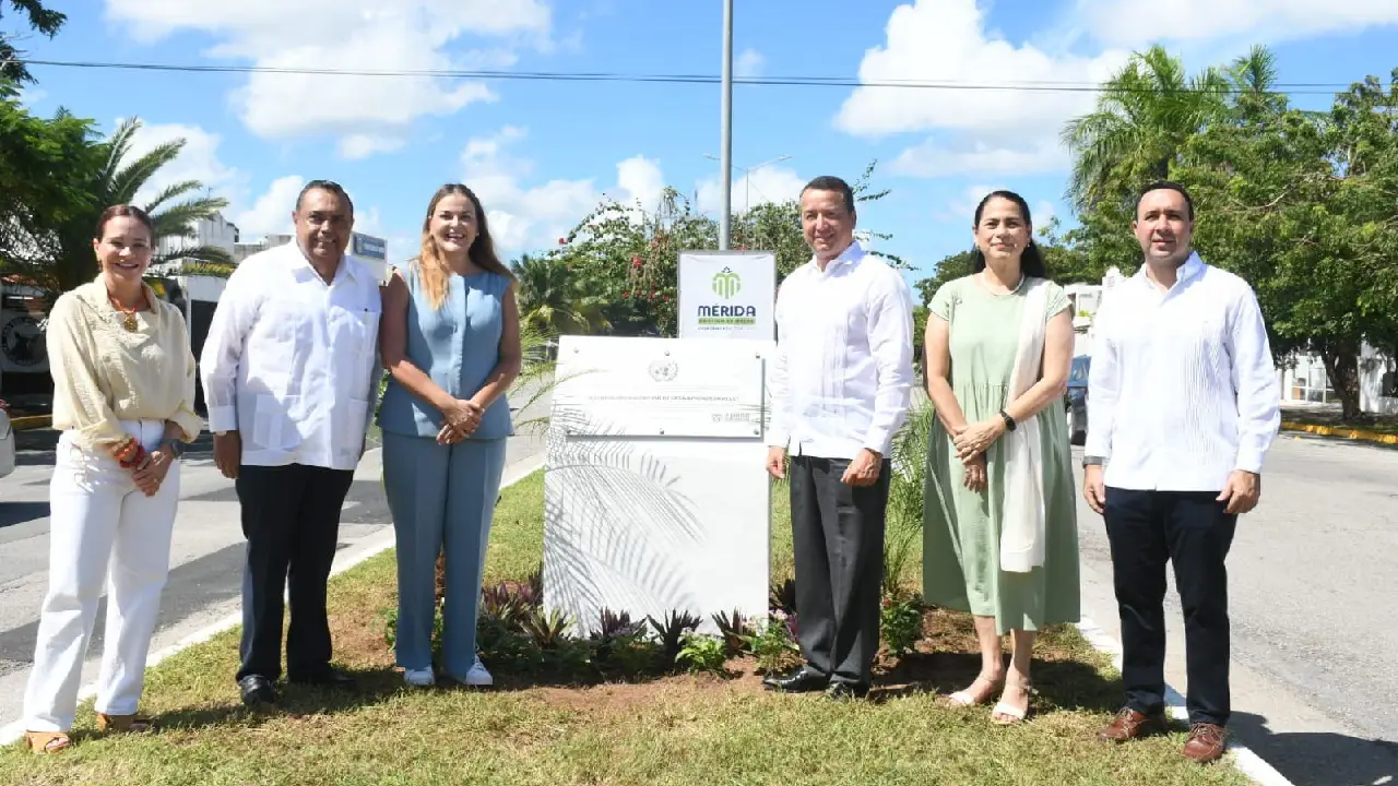 Avenida Organización de las Naciones Unidas fortalece el compromiso social de Mérida