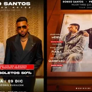 Concierto de Romeo Santos y Prince Royce nuevas fechas para diciembre