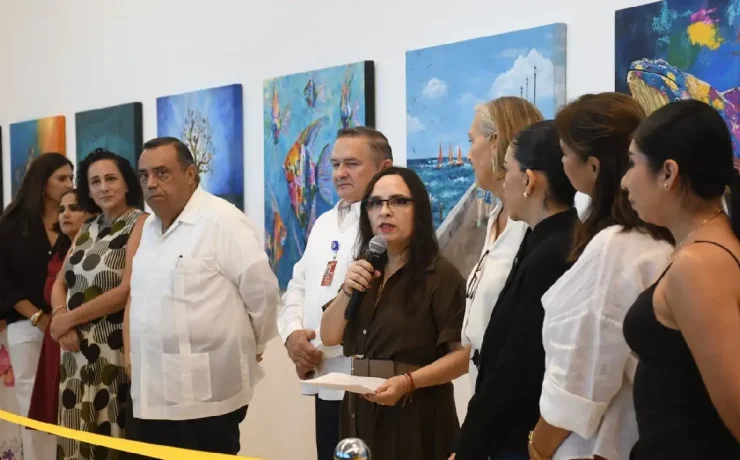 Diversidad artística de las mujeres llega al Aeropuerto de Mérida