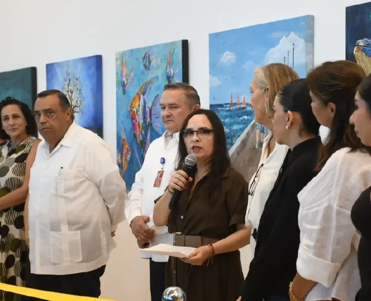 Diversidad artística de las mujeres llega al Aeropuerto de Mérida